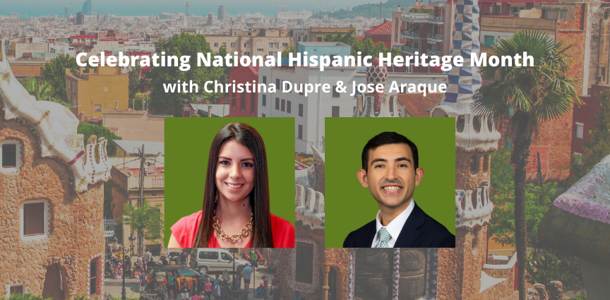 Celebrating National Hispanic Heritage Month with Christina Dupre & Jose Araque