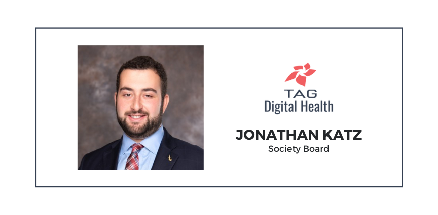 Jonathan Katz Joins Society Board for TAG Digital Health
